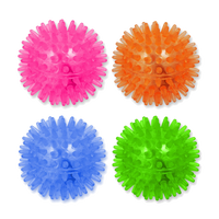 All for Paws Modern Cat Flash Ball, Assorted (Blue/Green/Orange/Pink)