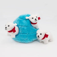 Zippy Paws Zippy Burrow - Polar Bear Igloo