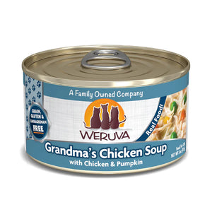 Weruva Classic Cat  Grandma's Chicken Soup with Chicken & Pumpkin