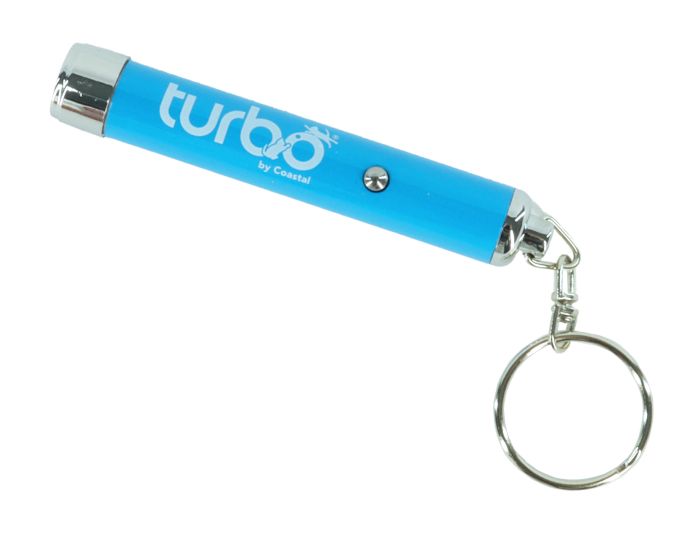 Turbo LED Pointer Wand Cat Toy Fish Light Cat blue