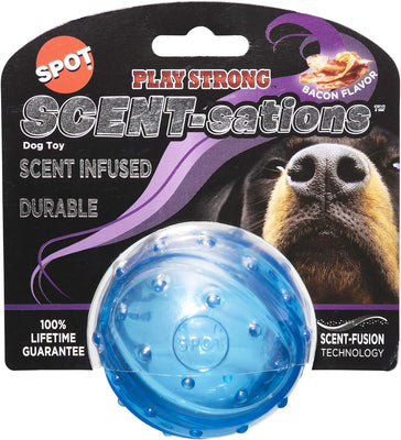 Spot® Scent-Sations Bacon Flavored Ball Dog Toy