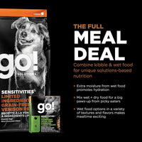 Go! Sensitivities Limited Ingredient Grain Free Venison Dog 22lb SALE