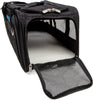 Sherpa™ Expandable Travel Pet Carrier, Airline Approved, Foldable, Black Medium