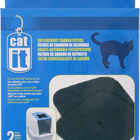 Catit Hooded Cat Pan Replacement Carbon Filters - 2-pack