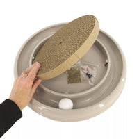 Turbo Round Turbo Scratcher Eco, Grey, Cat 14"