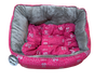 Rogz Trendy Podz Beds in Pink Bones (Small) SALE