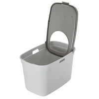 Moderna Top Cat Top Entry Litter Box Grey