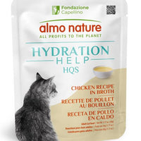 Almo Nature HQS Hydration Help - Chicken Recipe In Broth, Adult Cat Wet Food (NEW)