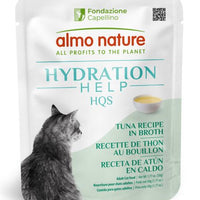 Almo Nature HQS Hydration Help - Tuna Recipe In Broth, Adult Cat Wet Food (NEW)