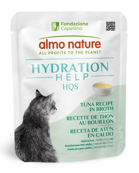 Almo Nature HQS Hydration Help - Tuna Recipe In Broth, Adult Cat Wet Food