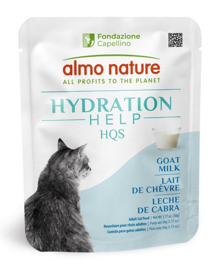 Almo Nature HQS Hydration Help - Goat Milk, Shelf Stable (NEW)