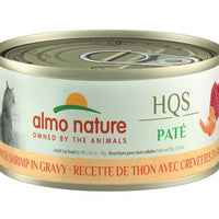 Almo Nature HQS Natural Paté Cat Food - Tuna Pate With Shrimp In Gravy 70g