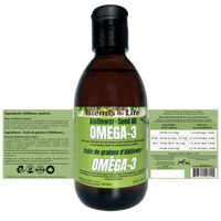 LIVSTRONG Omega-3 Ahiflower Seed Oil Cat & Dog Health Support 226 gm SALE