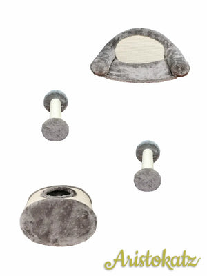 Aristokatz Grey Wall Mounted Set