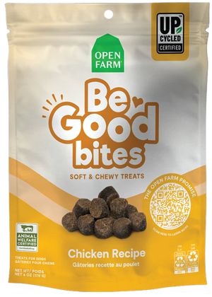 Open Farm® Be Good Bites Chicken Recipe Soft & Chewy Dog Treats 6 oz