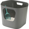 Moderna Lotus Seamless High Wall Litter Pan Grey