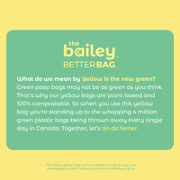 Bailey Better Bags – 100% Compostable – 120 Pack