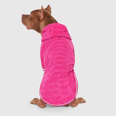 Canada Pooch® Beach Bum Towel Hoodie Pink