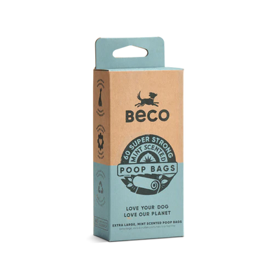 Beco Large Poop Bags Mint Scented