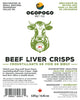 Ogopogo Pet Co.: Beef Liver Crisps 125g