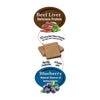 Benny Bullys - Liver Plus Blueberry Dog Treats