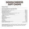 NaturVet® Breed Specific Doodle Breed Soft Chew Dog Treats 50ct