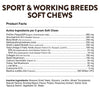 NaturVet® Breed Specific Sport & Working Dog Breeds Soft Chew Treats 50ct