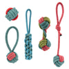 Brookbrand Pets Rope Knot Ball, Red