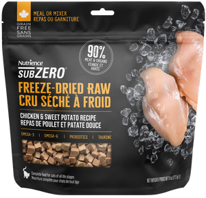 Nutrience SubZero Freeze-Dried Raw Cat Food - Chicken & Sweet Potato Recipe - 113 g