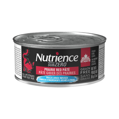 Nutrience SubZero Prairie Red Pâté | High Protein Cats Food 156 g 8% CASE DISCOUNT