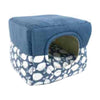 CUMFY Two-Way Bed TwoTone Lemon Blue 33x33x28cm