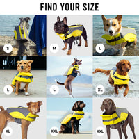 Canada Pooch- Wave Rider Life Vest - Yellow