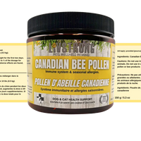 LIVSTRONG Canadian Bee Pollen Immune System & Seasonal Allergies Dog & Cat Health Support 150 gm