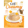 Catit Creamy Cups - Chicken Mousse with Mango - 4 x 25g SALE