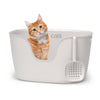 Catit Loo Litter Box with Scoop - White