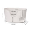Catit Loo Litter Box with Scoop - White