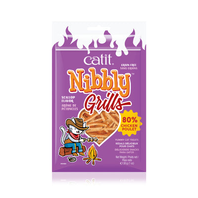 Catit Nibbly Grills Chicken and Scallop Flavour - 30 g (1 oz)