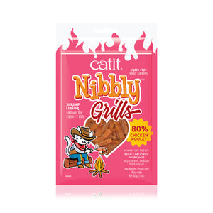 Catit Nibbly Grills Chicken and Shrimp Flavour - 30 g (1 oz)