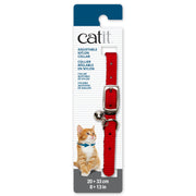 Catit Adjustable Nylon Collar - Red - 20-33 cm (8-13 in)