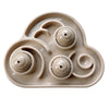 foufouBRANDS™ fouFIT Interactive Slow Feeder Cloud
