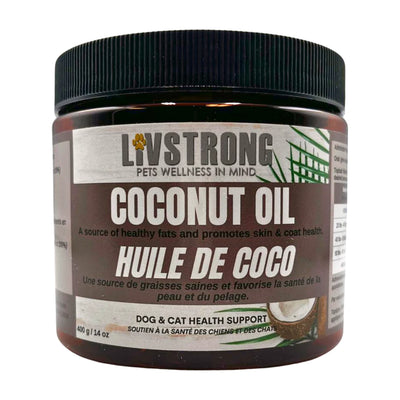 LIVSTRONG Coconut Oil Dog & Cat Health Support 400 g