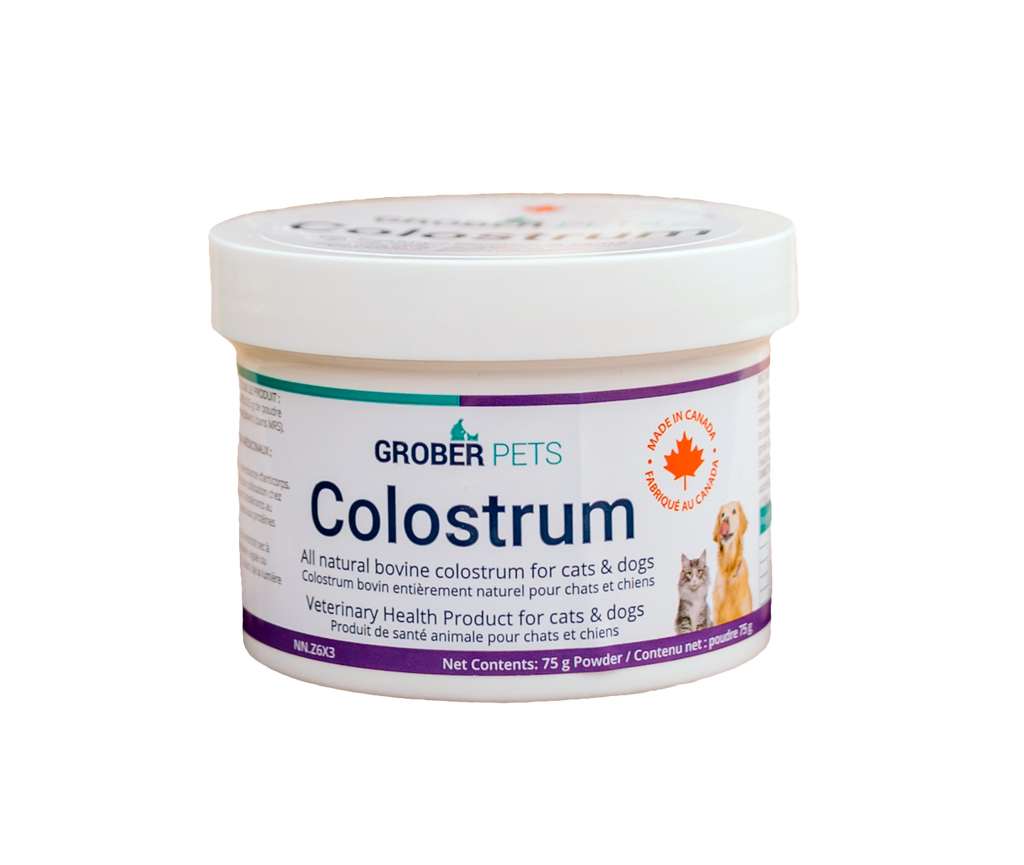 Dogs clearance naturally colostrum