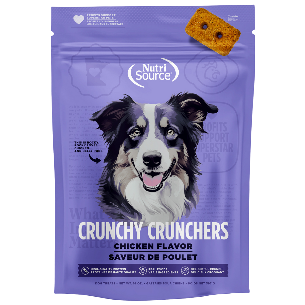 NutriSource® Crunchy Crunchers Chicken Flavor Dog Treats 14oz SALE