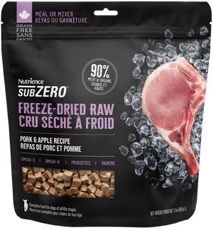 Nutrience SubZero Freeze-Dried Raw Dog Food - Pork & Apple Recipe - 113 g