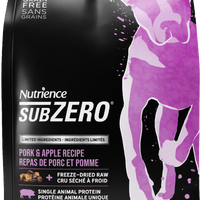 Nutrience SubZero Limited Ingredient Dog Food - Pork and Apple Recipe - 10 kg