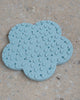 Dexypaws Flower Hide and Seek Silicone Snuffle Mat, Sky Blue for Cats or Dogs