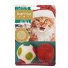 DHARMA DOG KARMA CAT – 2 Pack Wool Felt Holiday Balls