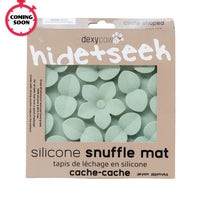 Dexypaws Circle Hide and Seek Silicone Snuffle Mat Sage Green Cat Dog