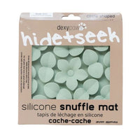 Dexypaws Circle Hide and Seek Silicone Snuffle Mat Sage Green Cat Dog