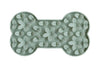 Dexypaws Silicone Snuffle Mat "Hide + Seek" Bone, Sage Green (NEW)